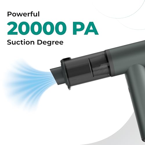 Image of Vacuum Cleaner for Car Use | 20000PA Powerful Suction | Cordless Car Vacuum Cleaner and Blower | Rechargeable 6000mAh | BLDC Motor | 1 Year Warranty