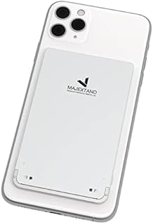 Majextand-M Phone/Tablet Stand | Thinnest Rotatable Switchable Ergonomic Stand | Switch in 1 Second, up to 12-cm Height, 30 Height and Angle Settings | US Patented