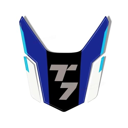 Autocollant réservoir Moto Tenere 700 Rally 2025 Protection Arrière