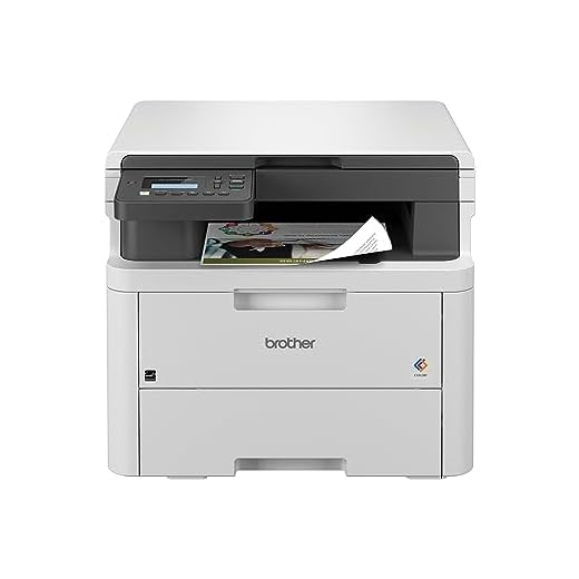 Brother HL-L3300CDW Wireless Digital Color Multi-Function Printer with Laser Quality Output, Copy & Scan, Duplex, Mobile | Includes 2 Month Refresh Subscription Trial ¹, Works with Alexa