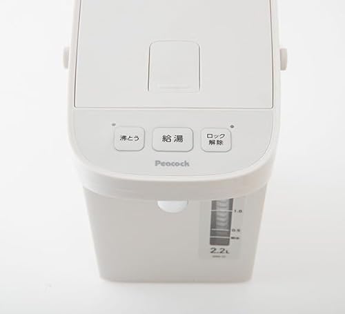 ピーコック魔法瓶工業株式会社 電気ポット WMR-12 WH の商品画像 1