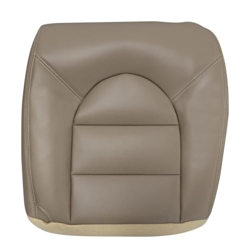 Housses de siège en cuir marron clair Priprilod pour Ford F250 F350 1999-2000