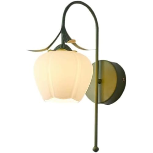 Abat-jour en verre de lait ZR98US pour illuminer un couloir ou une chambre cosy