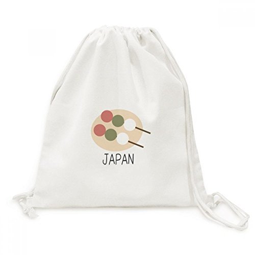 Sac à dos toile cordon voyage motif snack japonais traditionnel léger