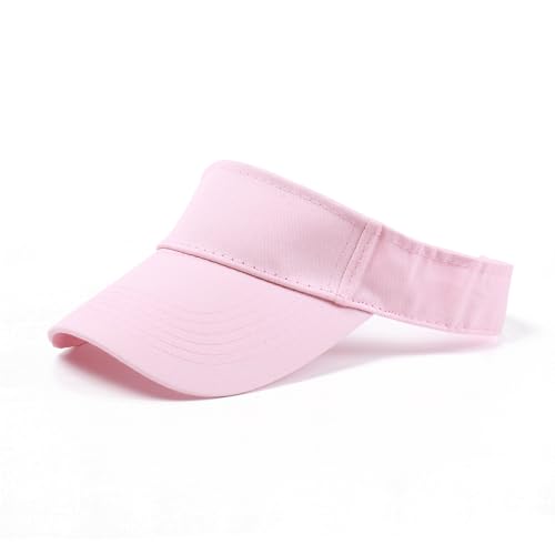 Image of ANDICEQY Sport Sun Visor Hats Adjustable Empty Top Baseball Cap Cotton Ball Caps for Women and Men