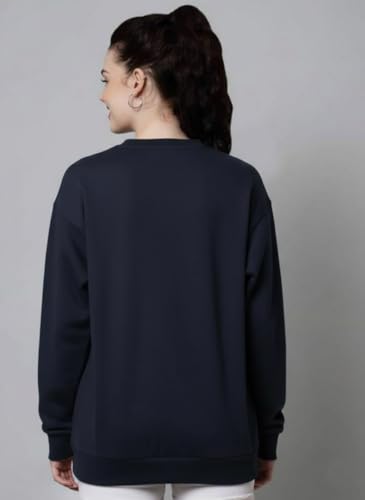 Image of Printed Graphic Sweatshirt Long Sleeves ROUNND Neck for Women's & Men | Unisex Sweatshirt Winter Wear
