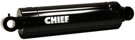 Chief WX Welded Cylinder: 3 Bore x 6 Stroke, 3000 PSI, 1.5" Rod Diameter with SAE #8 Port Size, Retracted: 14.0 and Extended Length: 20.0, 1" Pin Dia, 207429