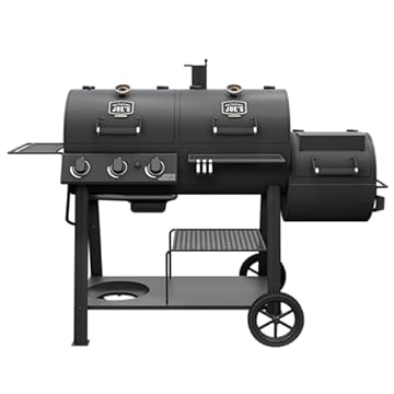 grill smoker flat top combo