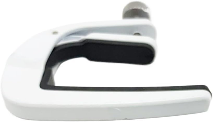 Electric Acoustic Guitar Capo Metal Capotrase Also for Bass Ukulele Color Black/White