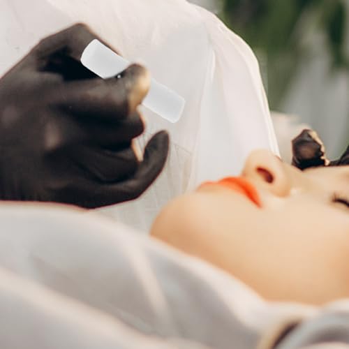 PACKOVE 200 Stück Zahnwatterollen Einweg Baumwollrollen Für Lippen Tattoo Watterolle Absorbierend Komfortabel Für Tätowierungen Nasenblutenstopfen Dentalbedarf