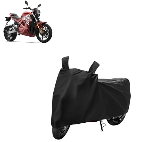 Image of Kerwa Waterproof Bike Cover Compatible with Kabira Mobility KM 4000 | Dust Proof, UV-Resistant, Mirror Pocket with Windproof Buckle Strap