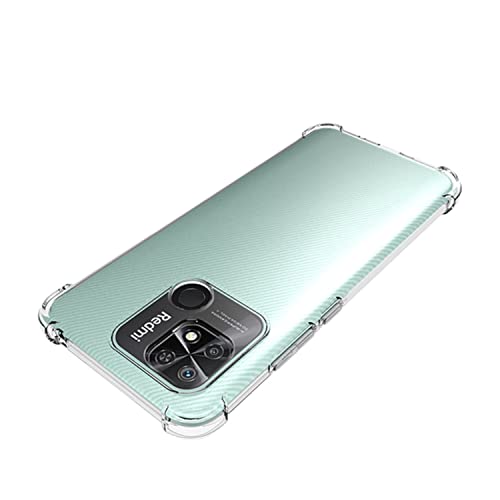 Kit Capa Anti Impacto e Película De Vidro 3D 5D 9D Compatível Para Xiaomi Redmi 10C