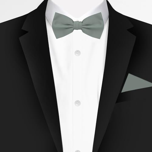 Image of Jacob Alexander Men's Pocket Square Solid Color Handkerchief