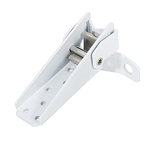F FIERCE CYCLE 1 Pair White Universal Motorcycle Non-Slip Folding Fork Foot Step Rest Pedal