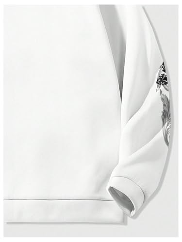 Floerns Men's Gothic Cross Print Long Sleeve Fashion Hoodies Sweatshirts Zip Up Street Hoodie Jacket3