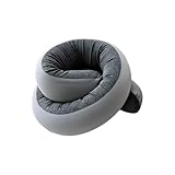 Genérico Almohada De Cuello para Viajes | Almohadilla Plegable en Espiral con Soporte,Almohadas De Cuello para Viajes En Avión | para Uso En Silla De Oficina Descanso En Cama Y Sueño En Coche Genérico Almohada De Cuello para Viajes | Almohadilla Plegable en Espiral con Soporte,Almohadas De Cuello para Viajes En Avión | para Uso En Silla De Oficina Descanso En Cama Y Sueño En Coche