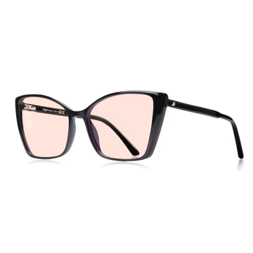Image of Indoor FL-41 Rose Tinted Migraine Glasses for Light Sensitivity