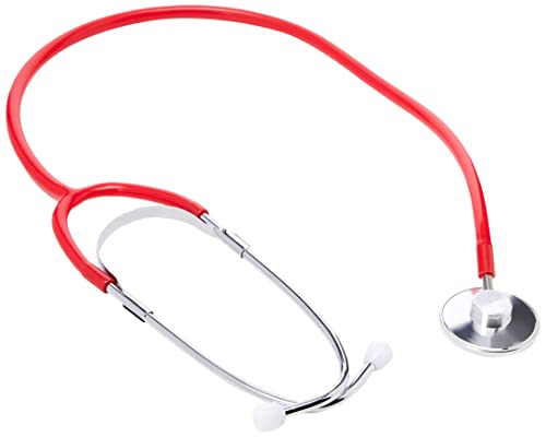 Timesco TD1-13-105 Timesco TD113105 Ruby Single Head Stethoscope Red