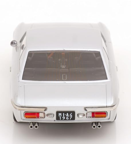 Modelo a escala 1:18 Lamborghin Islero S Plata 1969 miniatura 5