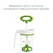 Munchkin Smart Blend Formula Mixing and Breast Milk Storage Pitcher, Mix and Store up to 24 Ounces, Green