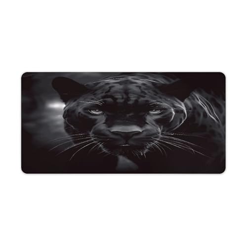 Alfombrilla de Escritorio Animal Panther Grande Antideslizante
