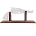Muzzle-Loaders Black Powder Revolver Display Stand - Wooden Revolver Display Stand