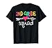 2nd Grade Squad Second Teacher Student Team Back to School T-Shirt
