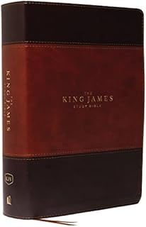 KJV, The King James Study Bible, Leathersoft, Brown, Red Letter, Full-Color Edition: Holy Bible, King James Version