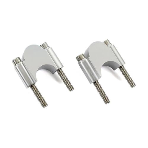 Elevador manillar motocicleta universal 30 mm adaptable a torretas de 22mm y 28mm 4