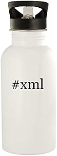 #xml - 20oz Stainless Steel Water Bottle, White