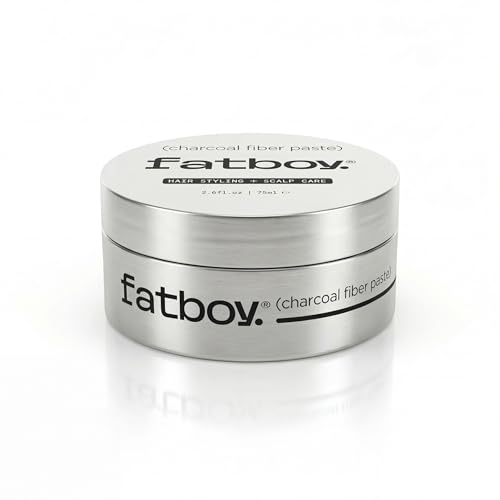 Fatboy Hair Charcoal Fiber Paste Matte Styling Paste Oil Absorbing Rose-Coffee Scent Paste