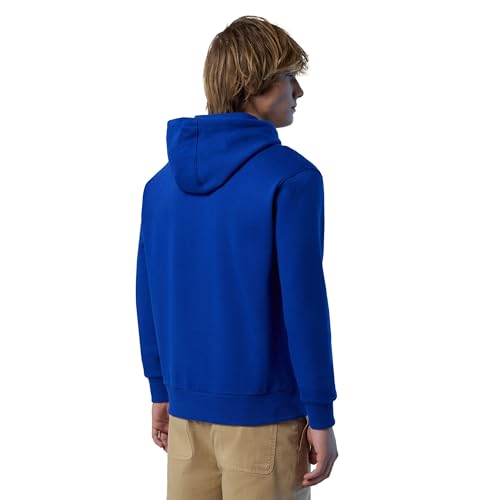 Sweat à capuche North Sails en coton bio bleu pour vos sorties