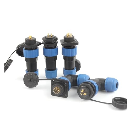 Connecteur étanche SP20 coudé IP68 protégeant vos câbles d'aviation