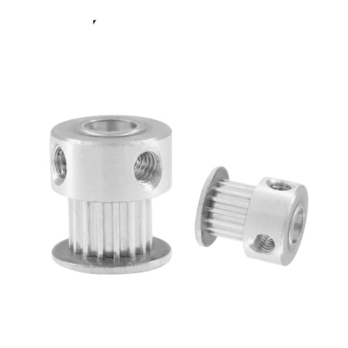 Timing Pulley MXL 20T 4/5/6/6.35/8mm Inner Bore Toothed Pulley Wheel 7/11mm Belt Width Aluminium Motor Pulley 1Pcs(5mm,2PCS_11MM)