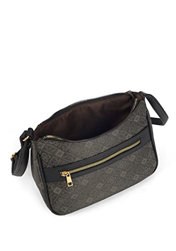 Bolsa Feminina com Monograma Gash Preto