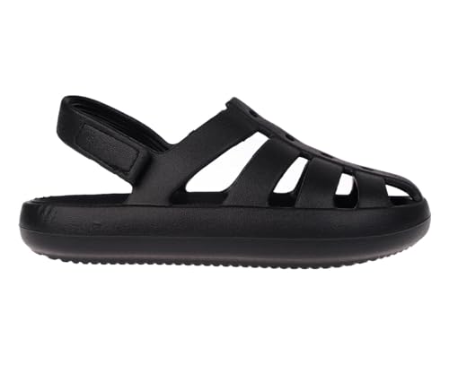 Image of Foamwalk Girl's EVA Slides Fisherman, Buckle Clogs Kids Cloud Slides - Slip On Sandals for Girls Toddler /Little Kid /Big Kid