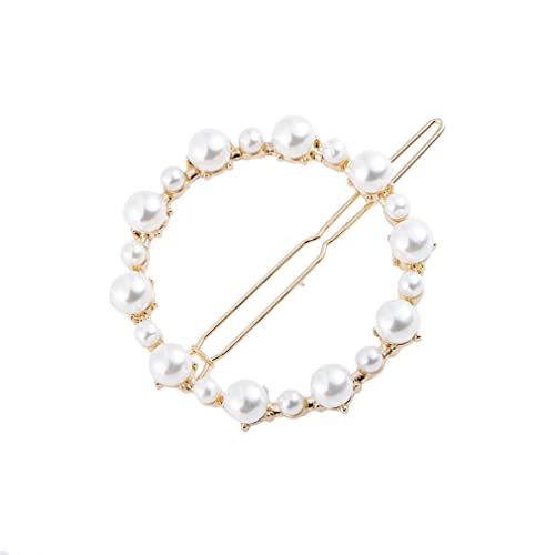 Ai.Moichien Épingles à cheveux pour mariée avec perles et cristaux Argenté Cover