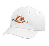 PJ's Snack Attack Adjustable Printed Baseball Hat, White