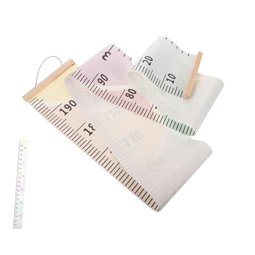 ERINGOGO Hanging Height Growth Chart Wall Ruler for Boys and Girls Cartoon Style Measuring Tool Random Style