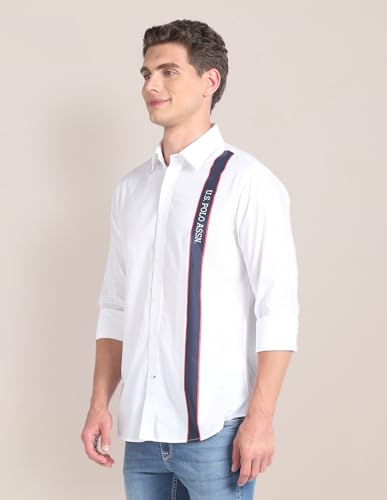 Image of U.S. POLO ASSN. Men's Cotton Regular Fit Shirt