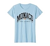 Sweatshirt Monaco, chemise Monaco, chemise Monte Carlo, chemise Côte d'azur, style Monaco, blason Monaco, cadeau parfait