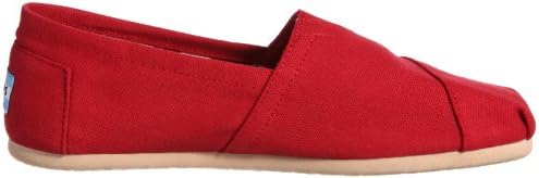 TOMS Men's Classic Canvas Slip-On, Red - 14 D(M) US | Image 5