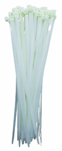 Preisvergleich Produktbild Werkzeyt B20445 Kabelbinder, 350 mm, 50 Stück, weiß