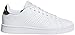 adidas Women's Cloudfoam Advantage Cl Sneaker, White/White/Copper Metallic, 8
