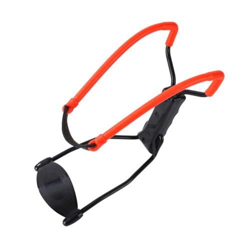 動物撃退器 害獣・害虫対策器 1個セット 合金スリングショットゴムバンド 屋外スポーツゲームカタパルト弓矢大人のための (ブラック 1 個)