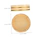 Housoutil Wooden Sushi Rice Bowl, 22cm Hangiri Sushi Oke Rice Mixing Tub, Japanese Sushi Bucket Serving Bucket for Restaurant Home Kitchen