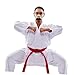 Garneck Karate Facial Guard Detachable Face Protector for Adults Multi-Sport Use Injury Prevention Taekwondo Sparring and Kickboxing Easy to Clean and Maintain