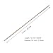 Copper Round Rod, VERNUOS 20 pcs 3.25mm / 1/8 inch Copper Round Rods Lathe Bar Stock,305mm(12in) in Length