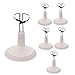 BAIWANLCH 6 Pcs Doll Stands Sturdy Doll Display Holder Adjustable Action Figure Stand for DIY Doll Stand Model Display