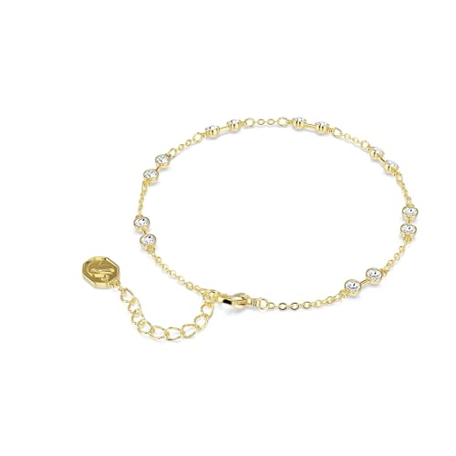 Swarovski Remix Collection strand, Round cut, White, Gold-tone finish by Swarovski - Used condition - Image 5